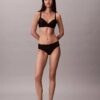 Lot de 3 Hipster en microfibre extensible avec dentelle Lot de 3 Hipster en microfibre extensible avec dentelle