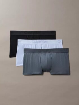 Lot de 3 Low Rise Trunks CK Black
