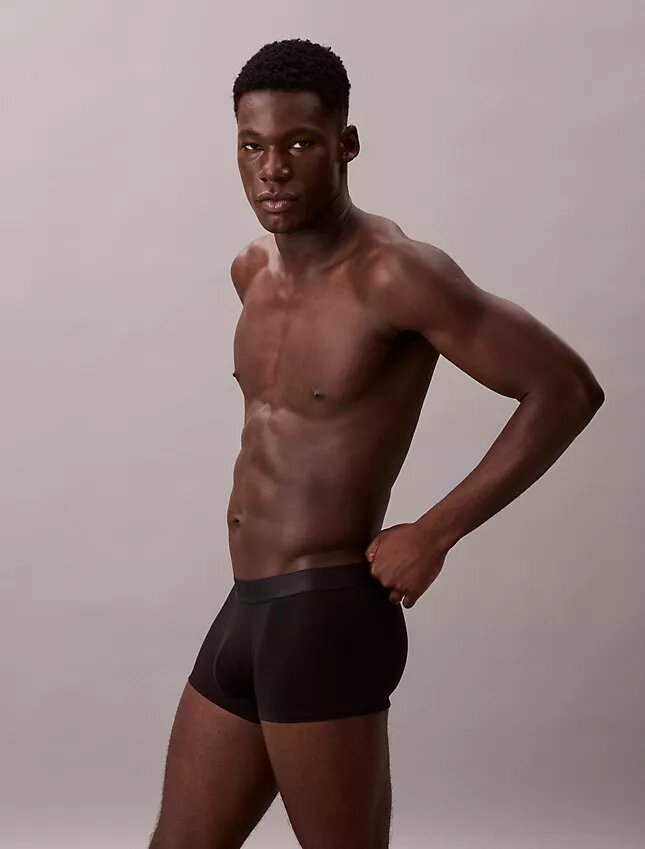 Lot de 3 Low Rise Trunks CK Black Lot de 3 Low Rise Trunks CK Black