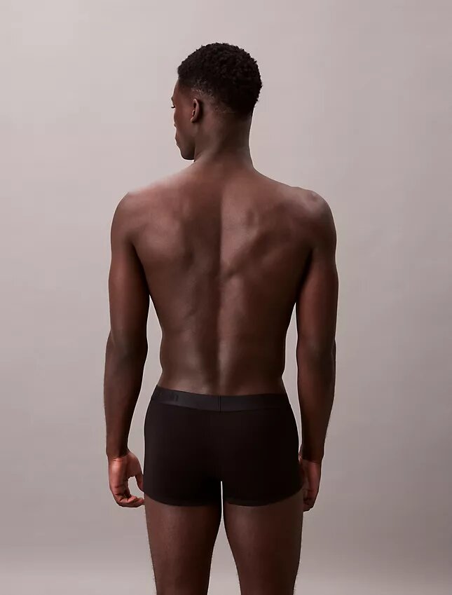 Lot de 3 Low Rise Trunks CK Black Lot de 3 Low Rise Trunks CK Black