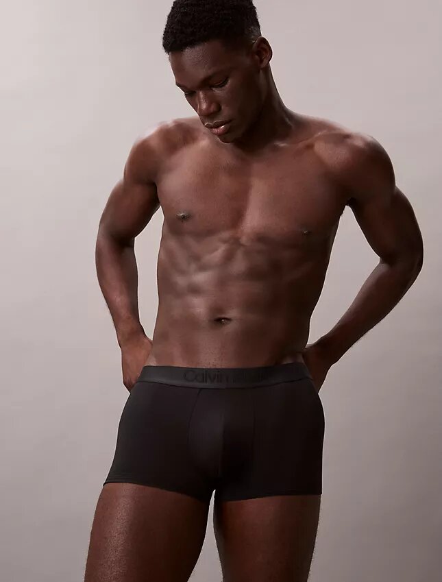 Lot de 3 Low Rise Trunks CK Black Lot de 3 Low Rise Trunks CK Black