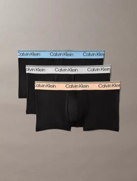 Lot de 3 Low Rise Trunks en microfibre extensible