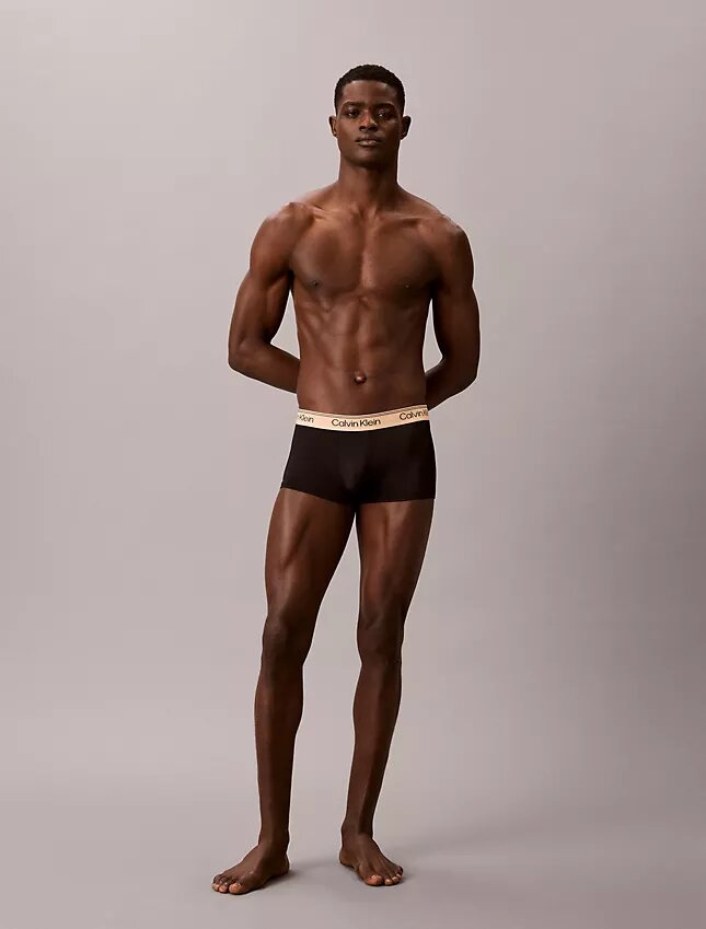 Lot de 3 Low Rise Trunks en microfibre extensible Lot de 3 Low Rise Trunks en microfibre extensible