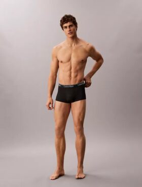 Lot de 3 Low Rise Trunks en microfibre extensible Lot de 3 Low Rise Trunks en microfibre extensible