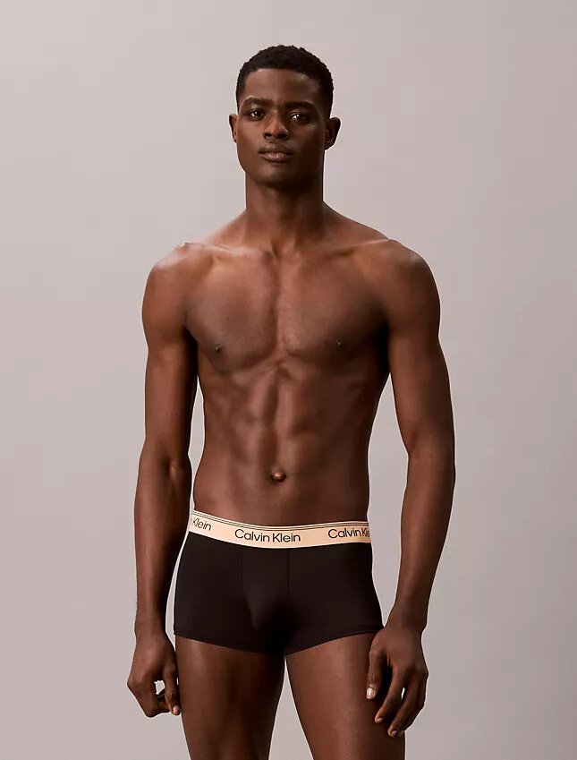 Lot de 3 Low Rise Trunks en microfibre extensible Lot de 3 Low Rise Trunks en microfibre extensible