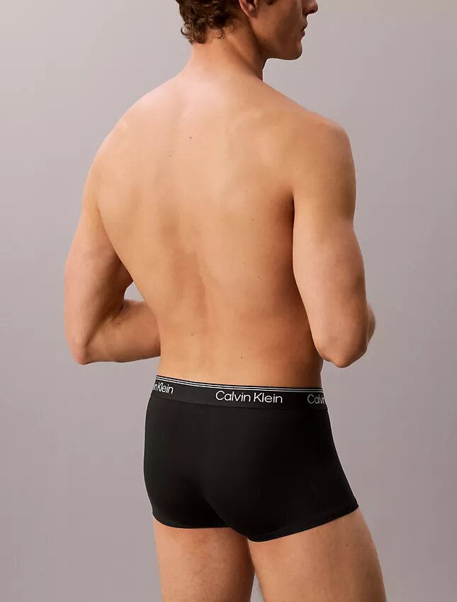 Lot de 3 Low Rise Trunks en microfibre extensible Lot de 3 Low Rise Trunks en microfibre extensible