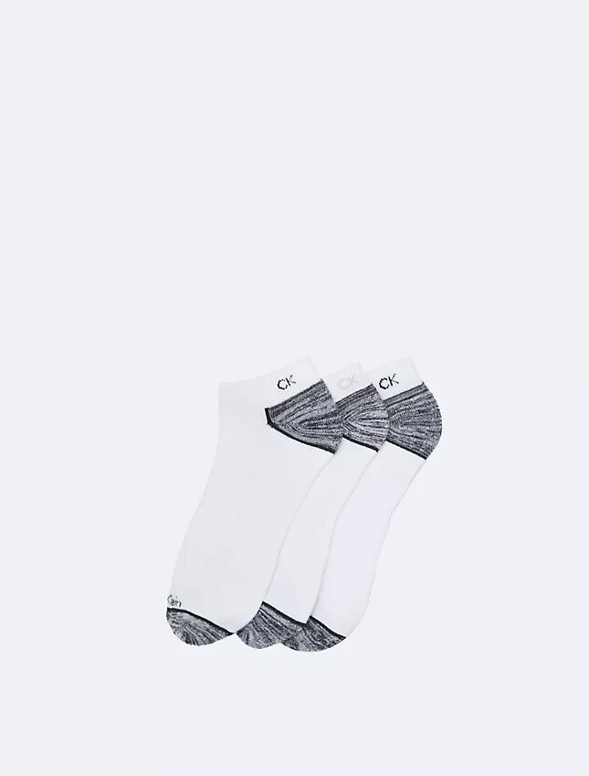 Lot de 3 paires de chaussettes invisibles en Microfiber haute performance Lot de 3 paires de chaussettes invisibles en Microfiber haute performance