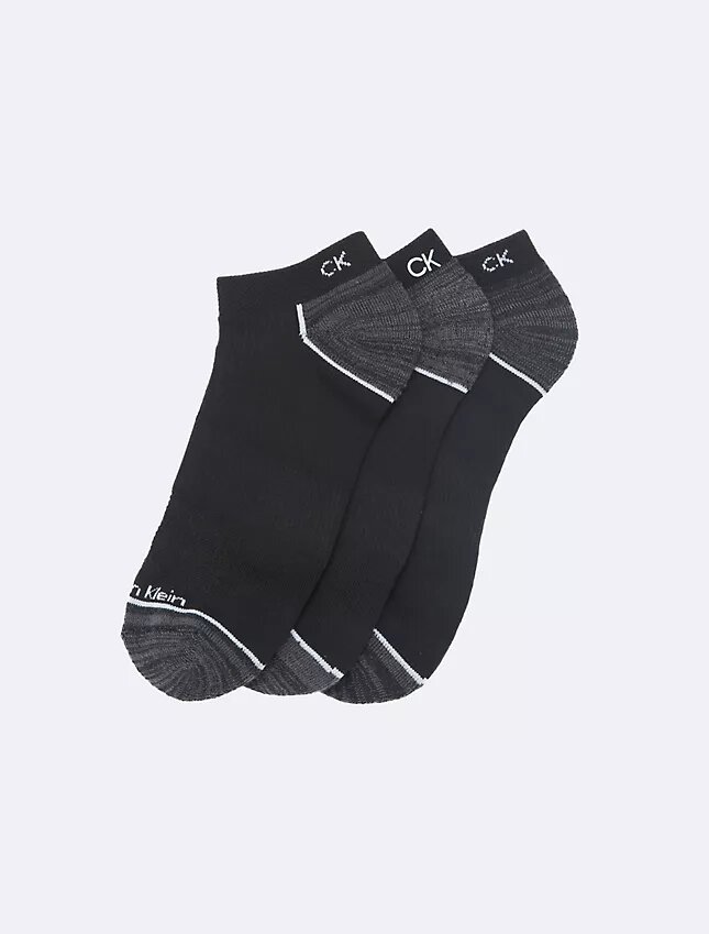 Lot de 3 paires de chaussettes invisibles en Microfiber haute performance Lot de 3 paires de chaussettes invisibles en Microfiber haute performance