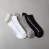 Lot de 3 paires de chaussettes invisibles rembourrées Lot de 3 paires de chaussettes invisibles rembourrées