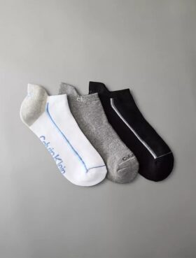 Lot de 3 paires de chaussettes invisibles rembourrées