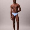 Lot de 3 slips en coton Stretch à motif Monogram Lot de 3 slips en coton Stretch à motif Monogram