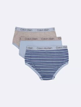 Lot de 3 slips en Cotton Stretch avec logo pour garçons