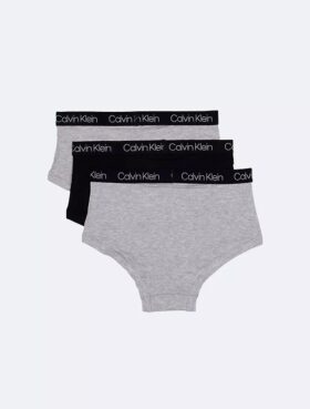 Lot de 3 slips en Cotton Stretch avec logo pour garçons