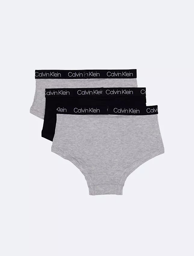 Lot de 3 slips en Cotton Stretch avec logo pour garçons Lot de 3 slips en Cotton Stretch avec logo pour garçons