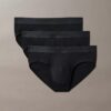 Lot de 3 slips taille basse CK Black Lot de 3 slips taille basse CK Black