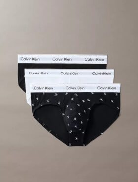 Lot de 3 slips taille basse en Cotton Stretch Icon