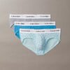 Lot de 3 slips taille basse en Cotton Stretch Icon