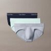 Lot de 3 slips taille basse en Cotton Stretch Icon