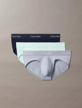 Lot de 3 slips taille basse en Cotton Stretch Icon