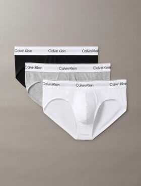 Lot de 3 slips taille basse en Cotton Stretch Icon