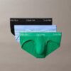 Lot de 3 slips taille basse en Cotton Stretch Icon