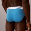 Lot de 3 slips taille basse en Cotton Stretch Icon