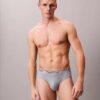 Lot de 3 slips taille basse en microfibre extensible Lot de 3 slips taille basse en microfibre extensible