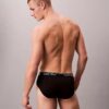 Lot de 3 slips taille basse en microfibre extensible Lot de 3 slips taille basse en microfibre extensible