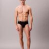 Lot de 3 slips taille basse en microfibre extensible Lot de 3 slips taille basse en microfibre extensible
