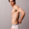 Lot de 3 slips taille basse Icon en Cotton Stretch métallisé