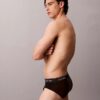 Lot de 3 slips taille basse Icon en Cotton Stretch métallisé