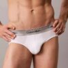 Lot de 3 slips taille basse Icon en Cotton Stretch métallisé