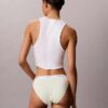 Lot de 3 strings Bikini en Cotton Stretch côtelé Lot de 3 strings Bikini en Cotton Stretch côtelé
