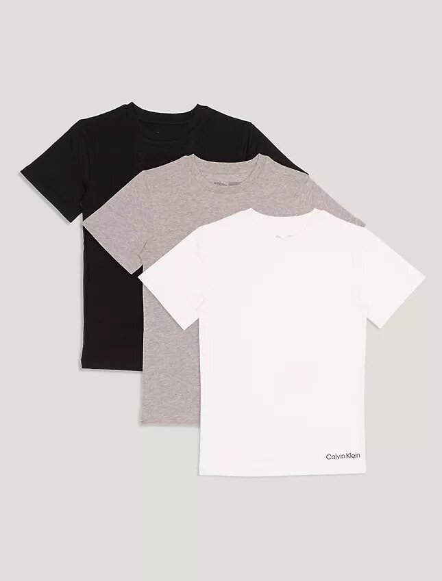 Lot de 3 t-shirts classiques pour garçons Lot de 3 t-shirts classiques pour garçons