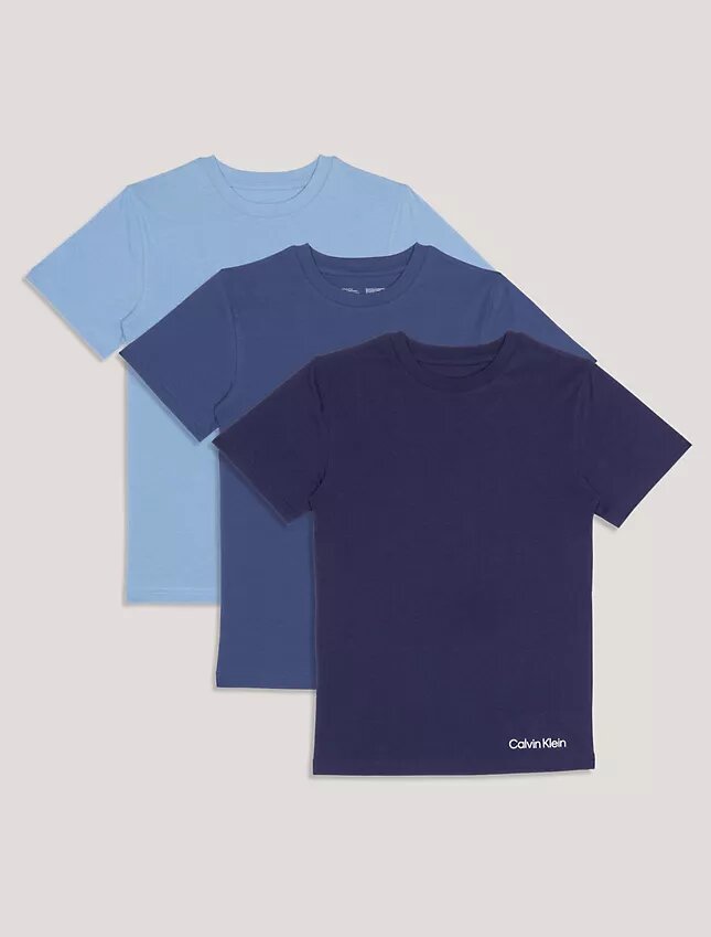 Lot de 3 t-shirts classiques pour garçons Lot de 3 t-shirts classiques pour garçons