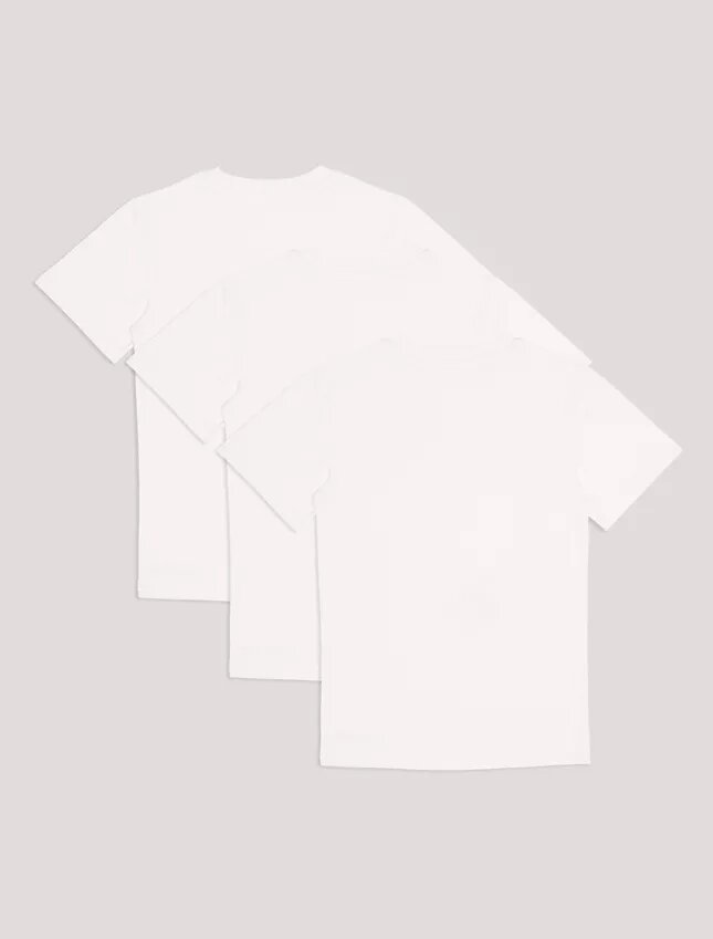 Lot de 3 t-shirts classiques pour garçons Lot de 3 t-shirts classiques pour garçons
