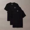 Lot de 3 t-shirts à col rond coupe ajustée en Cotton Stretch Lot de 3 t-shirts à col rond coupe ajustée en Cotton Stretch