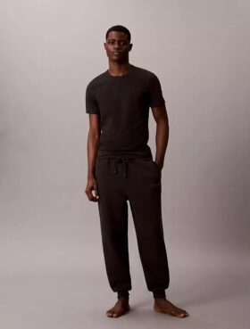 Lot de 3 t-shirts à col rond coupe ajustée en Cotton Stretch