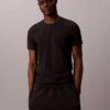 Lot de 3 t-shirts à col rond coupe ajustée en Cotton Stretch Lot de 3 t-shirts à col rond coupe ajustée en Cotton Stretch
