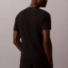 Lot de 3 t-shirts à col rond coupe ajustée en Cotton Stretch Lot de 3 t-shirts à col rond coupe ajustée en Cotton Stretch