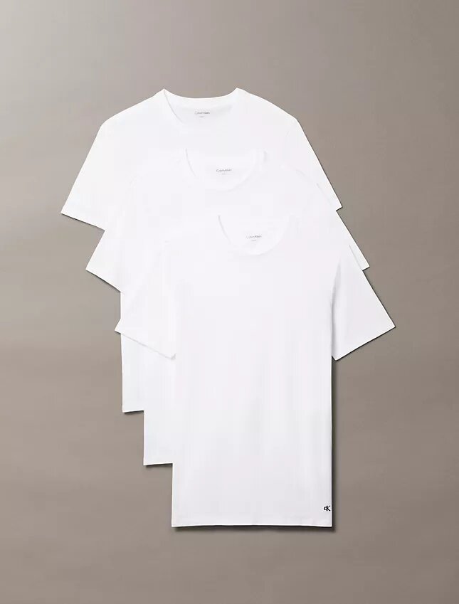 Lot de 3 t-shirts à col rond coupe classique Cotton Classics Lot de 3 t-shirts à col rond coupe classique Cotton Classics