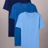 Lot de 3 t-shirts à col rond coupe classique Cotton Classics