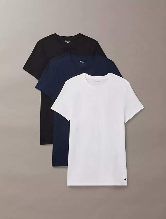 Lot de 3 t-shirts à col rond coupe classique Cotton Classics Lot de 3 t-shirts à col rond coupe classique Cotton Classics