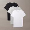 Lot de 3 t-shirts à col rond coupe classique Cotton Classics