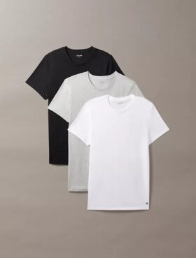 lot de 3 t shirts col rond coupe classique cotton classics 1 6 280x369 - Lot de 3 t-shirts &agrave; col rond coupe classique Cotton Classics