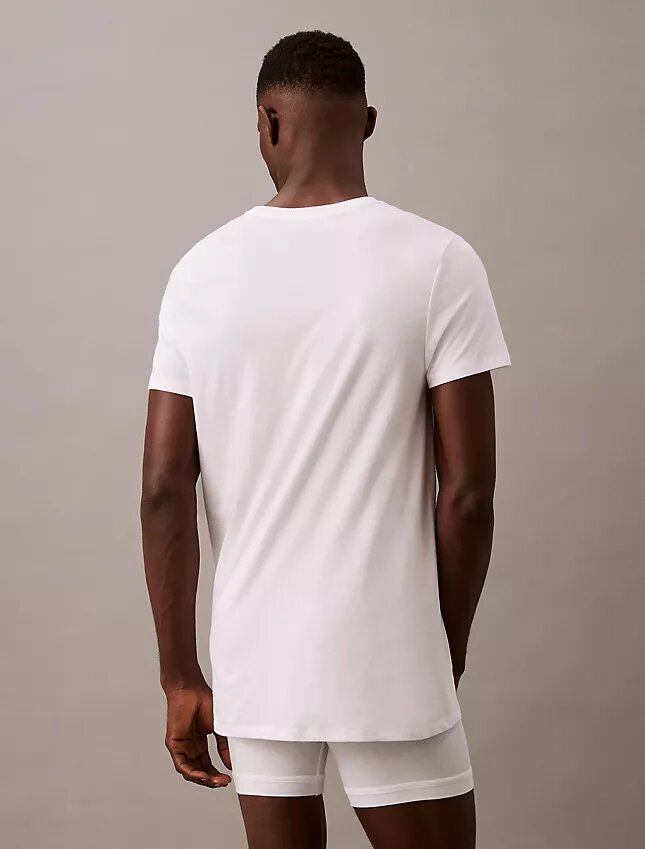 Lot de 3 t-shirts à col rond coupe classique Cotton Classics Lot de 3 t-shirts à col rond coupe classique Cotton Classics