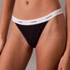 Lot de 3 Thongs en Cotton Stretch côtelé Lot de 3 Thongs en Cotton Stretch côtelé