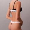 Lot de 3 Thongs en Cotton Stretch côtelé Lot de 3 Thongs en Cotton Stretch côtelé