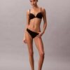 Lot de 3 Thongs en microfibre extensible avec dentelle Lot de 3 Thongs en microfibre extensible avec dentelle