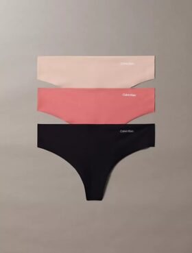 Lot de 3 Thongs Invisibles